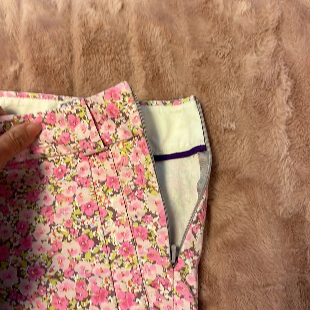 🇺🇸2 for $20🇺🇸 EUC J Crew Factory size 6 side zip floral shorts - Picture 4 of 9